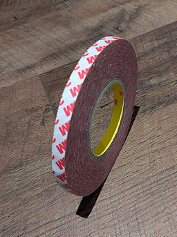 3M™ Double Coated Tape GPT-020 – Transparent High-Performance Bonding Tape (8 mil) 1/2"x 55 Yards