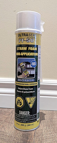 UltraSeal PF-50 Extreme All-Weather Foam (Straw Applicator)