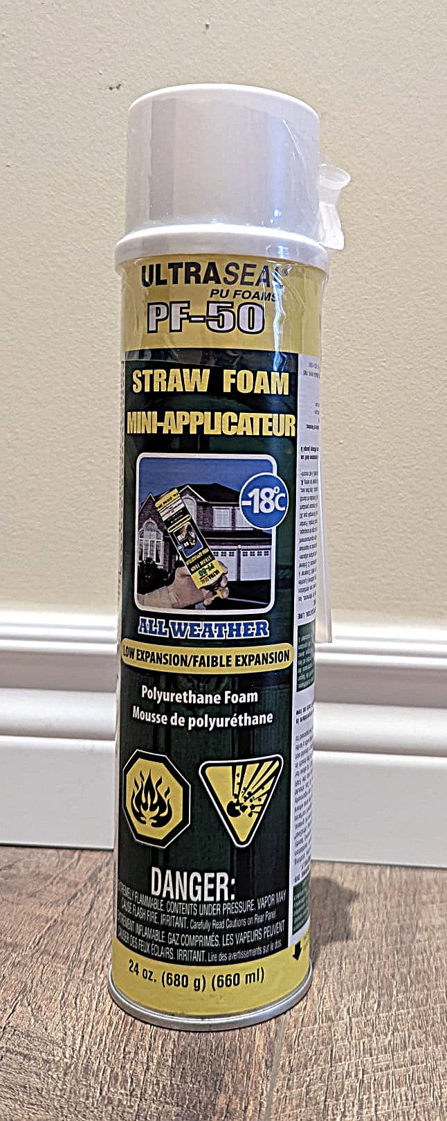 UltraSeal PF-50 Extreme All-Weather Foam (Straw Applicator)