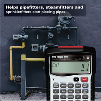 Pipe Trades Pro Calculator Model 4095 For Canadian Pipefitters & Welders