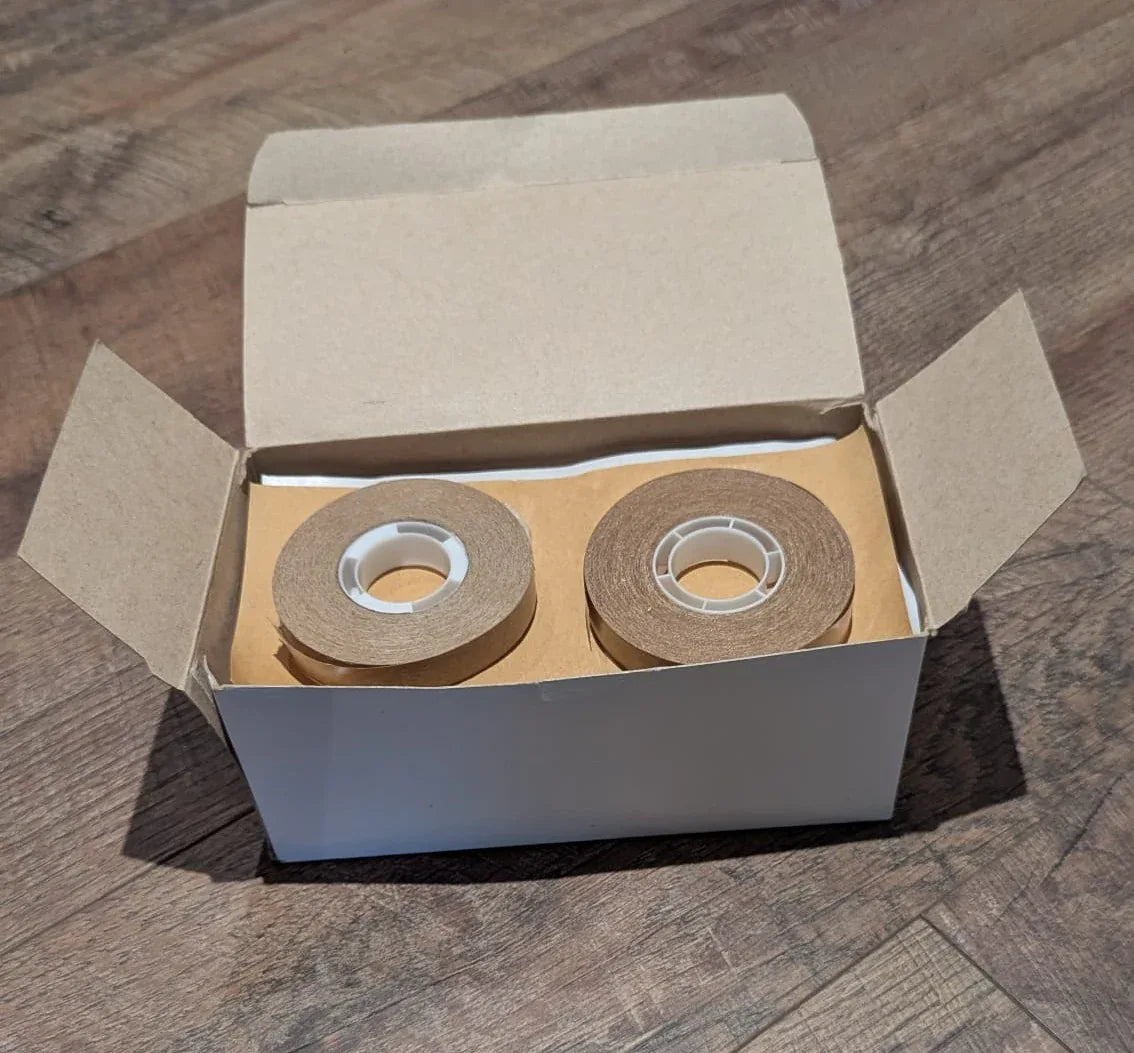 Two Rolls of Professional ATG Tape in Shipping Box