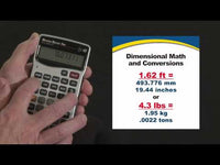 Measure Master Pro instructional video on dimensional math and conversions”