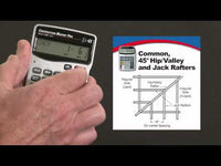 Construction Master Pro Instructional Video on Rafters etc.