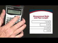Pipe Trades Pro Calculator Model 4095 For Canadian Pipefitters & Welders