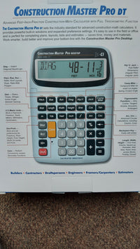 Construction Master Pro Desk Top Version 44080