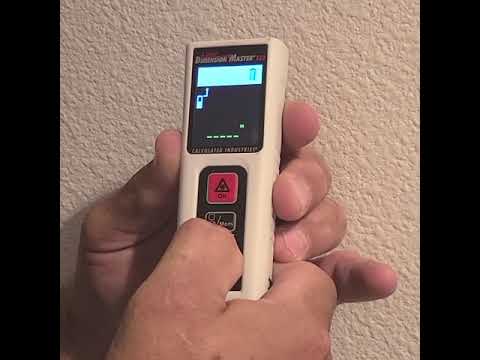 Laser Dimension Master 130 - Laser Distance Measure